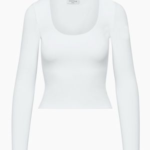 Aritzia Contour Scoop-neck Longsleeve
